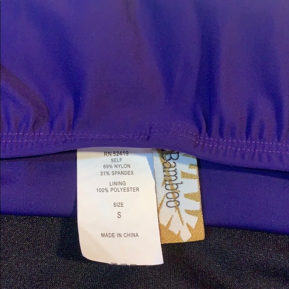 2 Bamboo top and skirt swimsuit - Picture 4 of 8